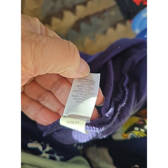 J Jill Women's Dark Blue/Purple Sleeveless Jersey Knit Dress Size M Vacation - Picture 7 of 7